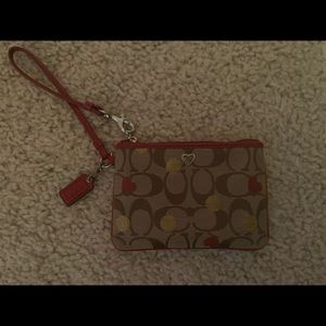 Coach wristlet